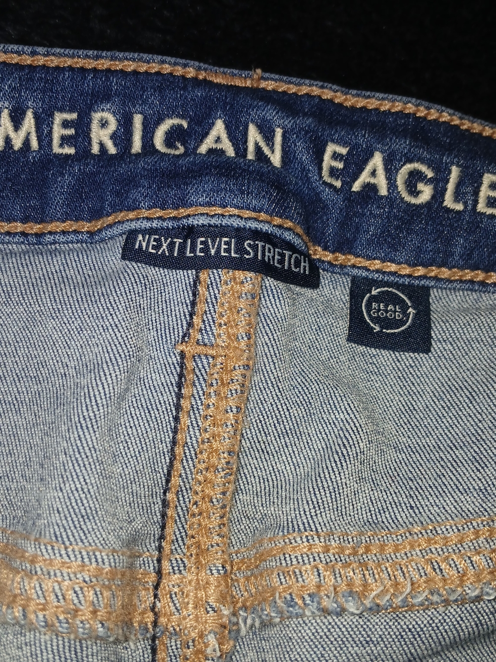 American Eagle Outfitters Women's Light Blue Skinny Jeans - Picture 2 of 4